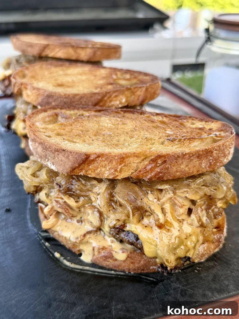 baconaise patty melt