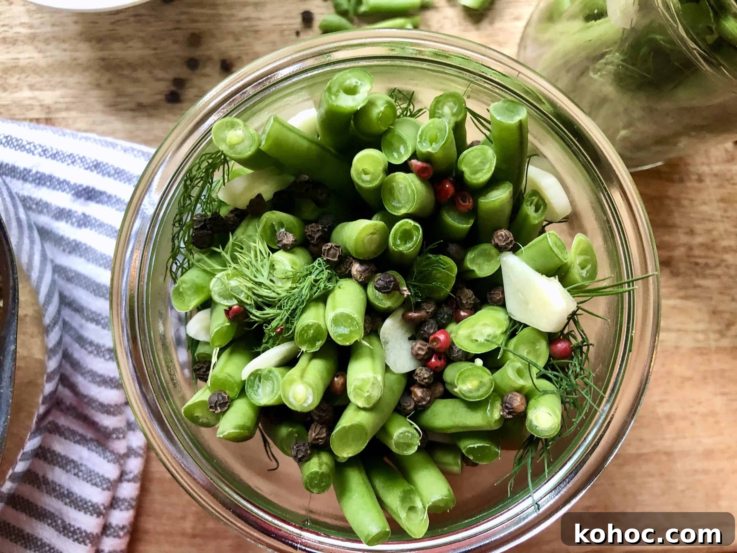 refrigerator pickled green beans