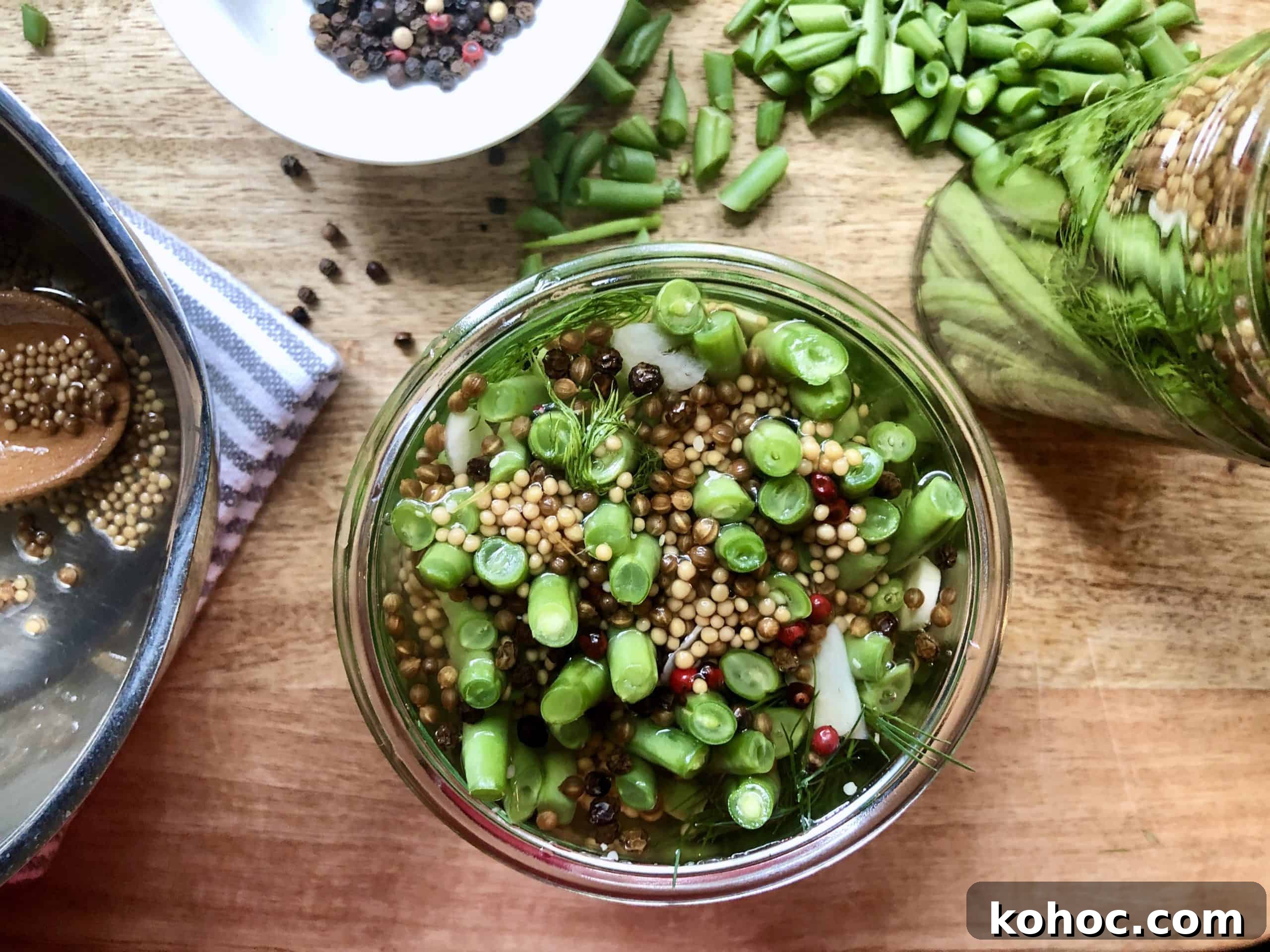 refrigerator pickled green beans