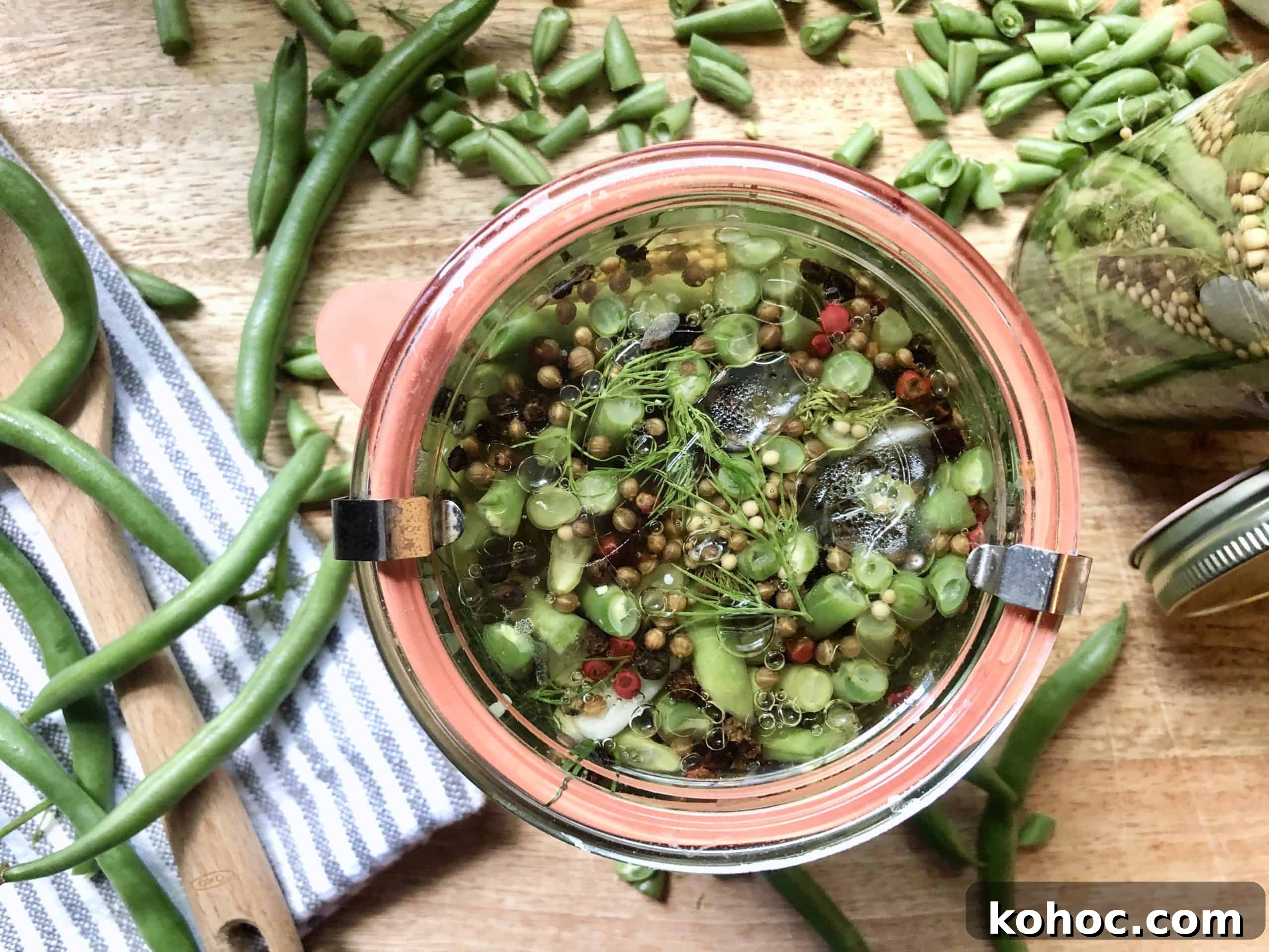 refrigerator pickled green beans