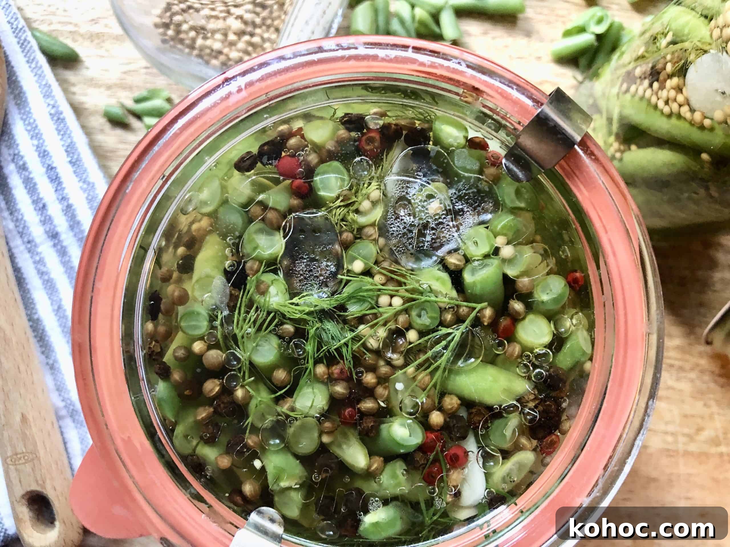 refrigerator pickled green beans