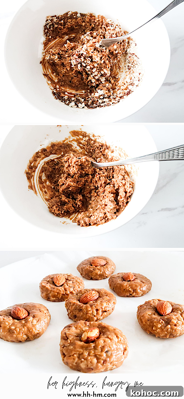 Easy healthy peanut butter cookies that you’ll love! These homemade no-bake cookies are made with oatmeal and peanut butter, are flourless, delicious and made in one bowl within 10 minutes. If you love peanut butter and sweet peanut butter based healthy snacks - these are for you!