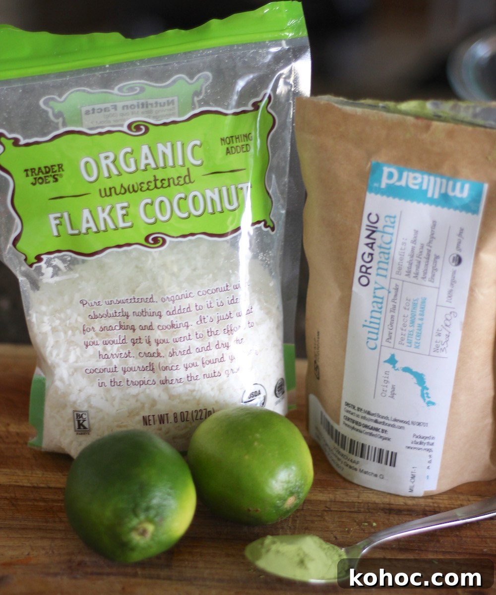 Paleo Matcha Lime Macaroons (AIP) - an easy and tasty macaroon made with healthy matcha green tea and a hint of lime! | fedandfulfilled.com