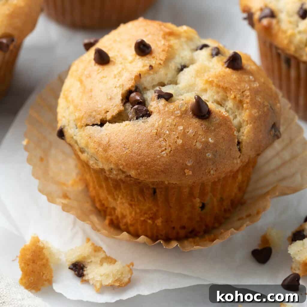 Are Chocolate Chips Gluten-Free? What You Need to Know 4 A gluten-free chocolate chip muffin