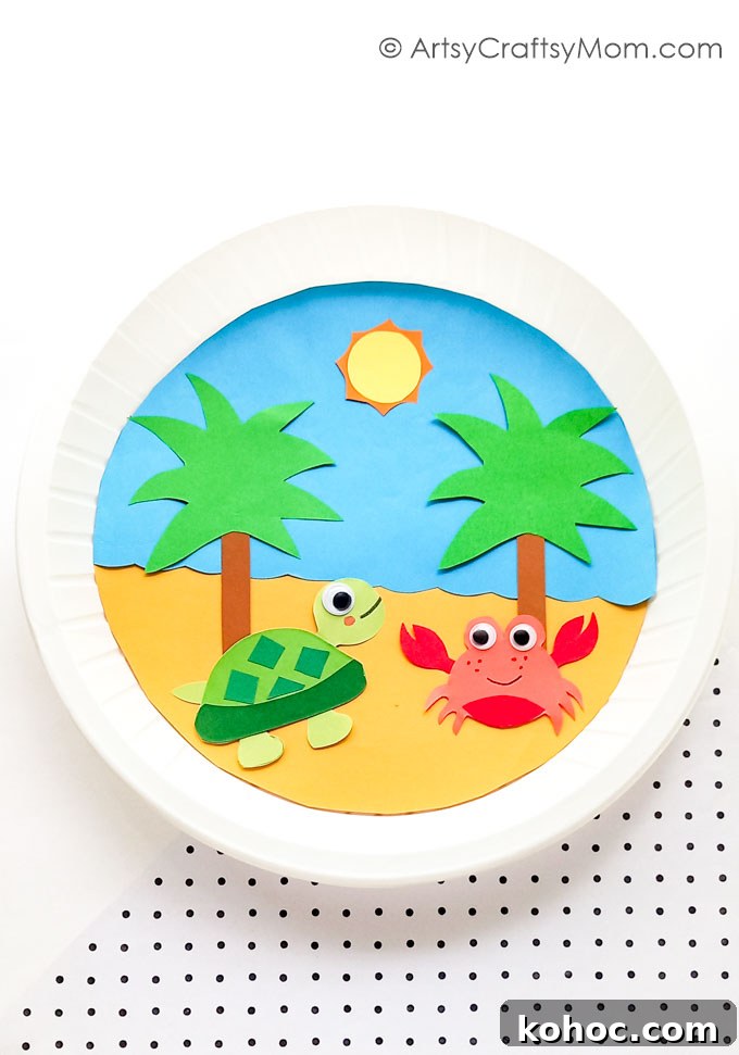 19. Crab and Turtle Summer Craft