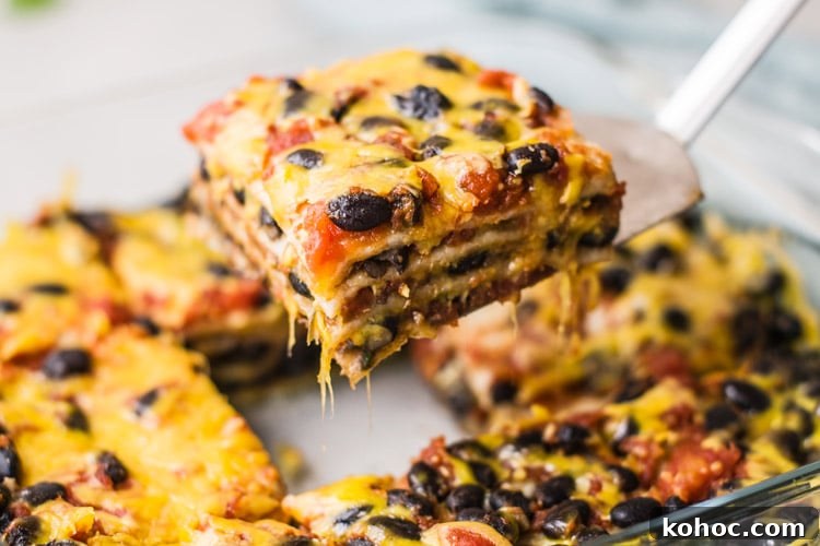 Pantry Staples That Help You Lose Weight Quickly 3 healthy food black bean casserole
