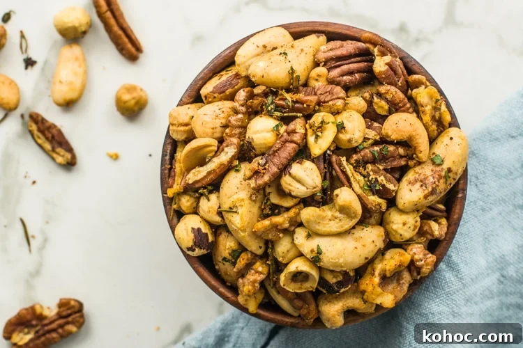 Pantry Staples That Help You Lose Weight Quickly 5 herb-roasted nuts