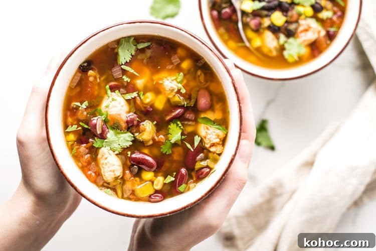Pantry Staples That Help You Lose Weight Quickly 8 fiesta chicken soup