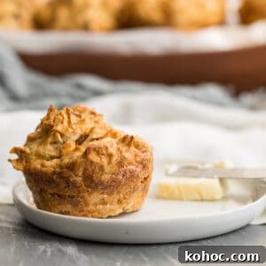 Passover-Friendly Muffins: Simple Recipe for the Seder 9 farfel muffin on a white plate