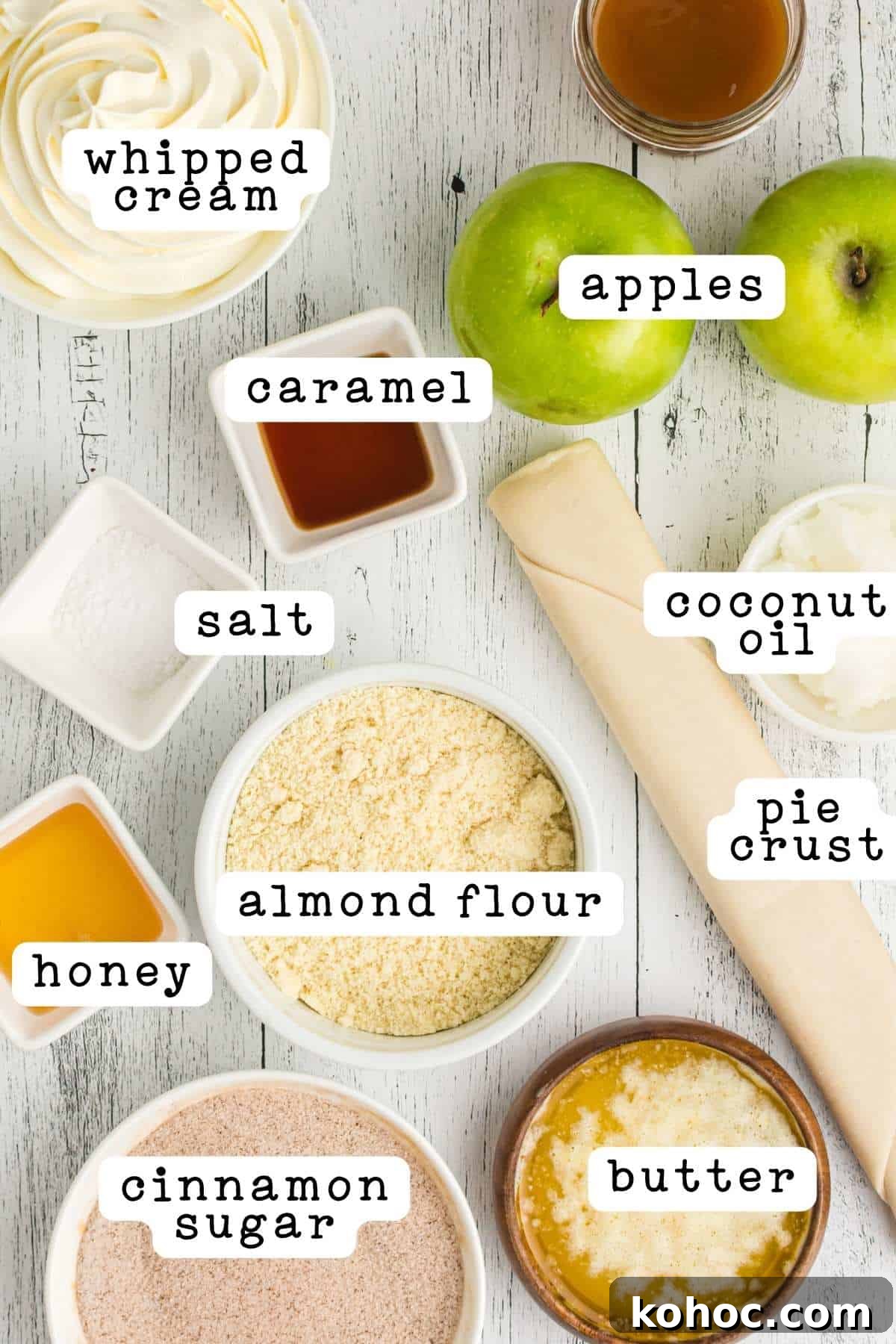 Apple Pie Nachos: Cinnamon Sugar Chip Dessert Recipe 3 ingredients on counter
