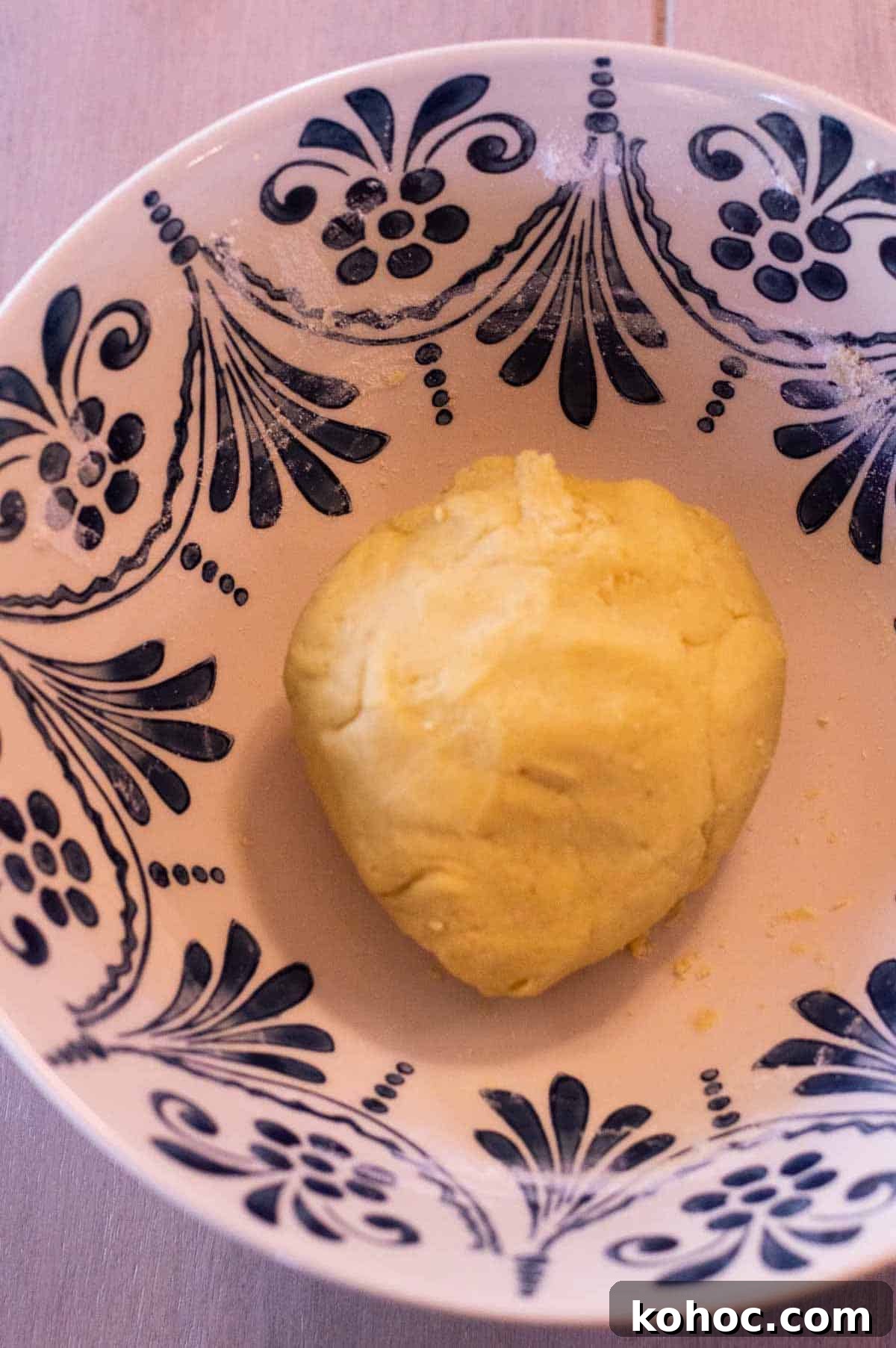 15-Minute Homemade Gluten-Free Sourdough Egg Noodles Recipe 12 Gluten Free Egg Noodles dough in a bowl