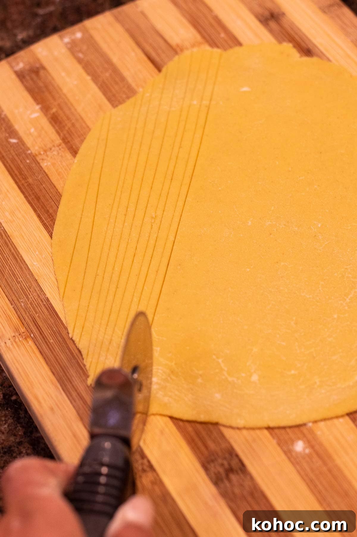 15-Minute Homemade Gluten-Free Sourdough Egg Noodles Recipe 14 Gluten Free Egg Noodles pasta dough cut