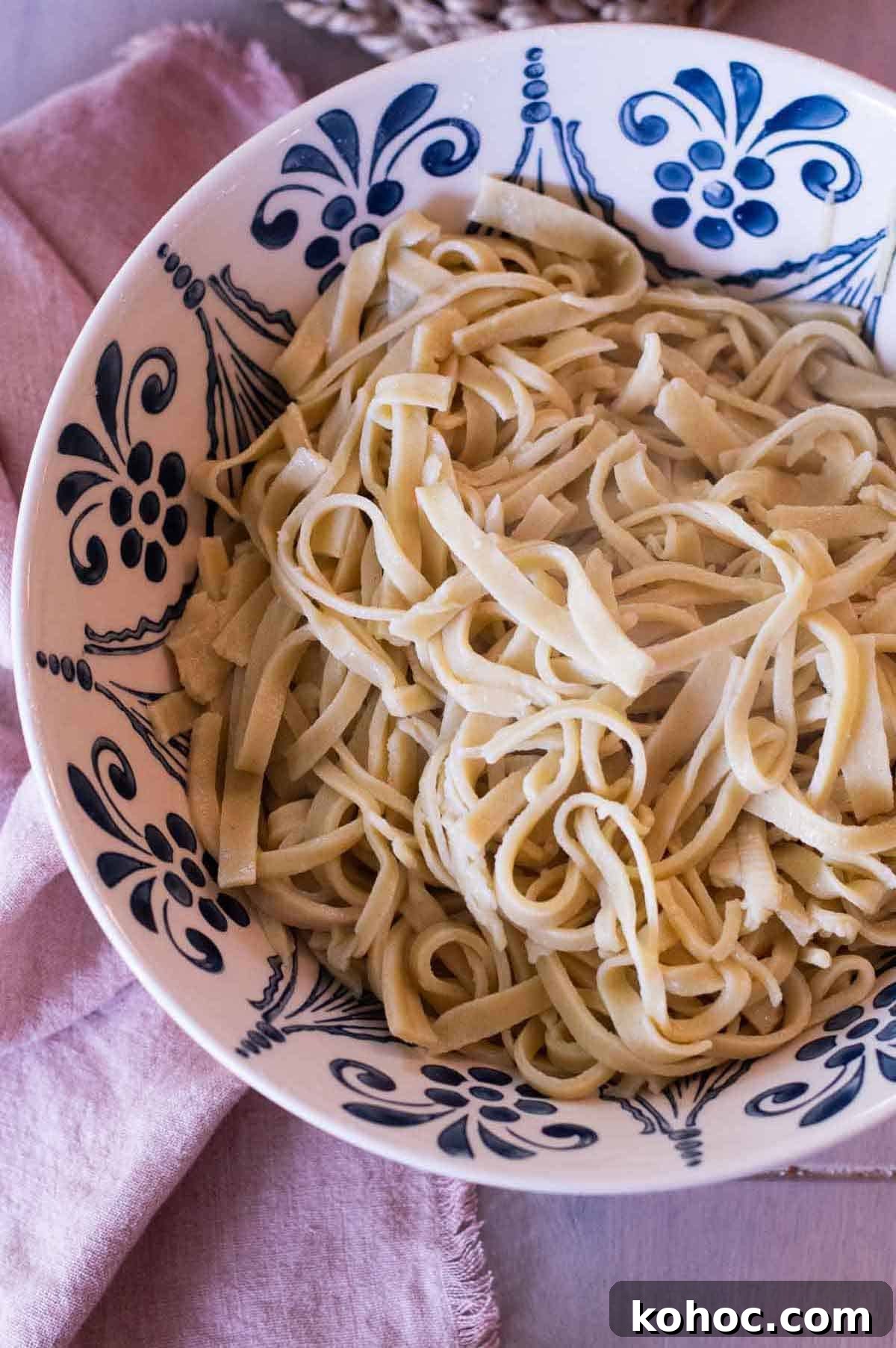 15-Minute Homemade Gluten-Free Sourdough Egg Noodles Recipe 15 Gluten Free Egg Noodles in a bowl