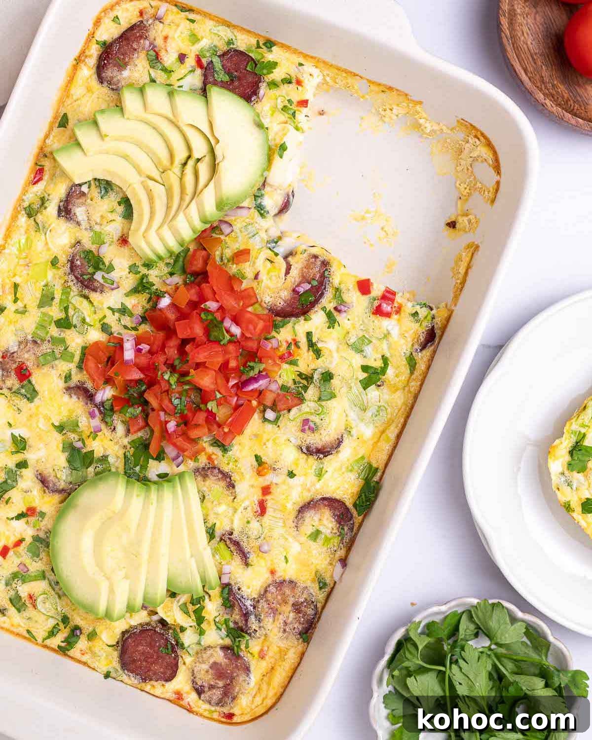Tex-Mex Breakfast Casserole with Chorizo & Pepper Jack 2 img 44542 1