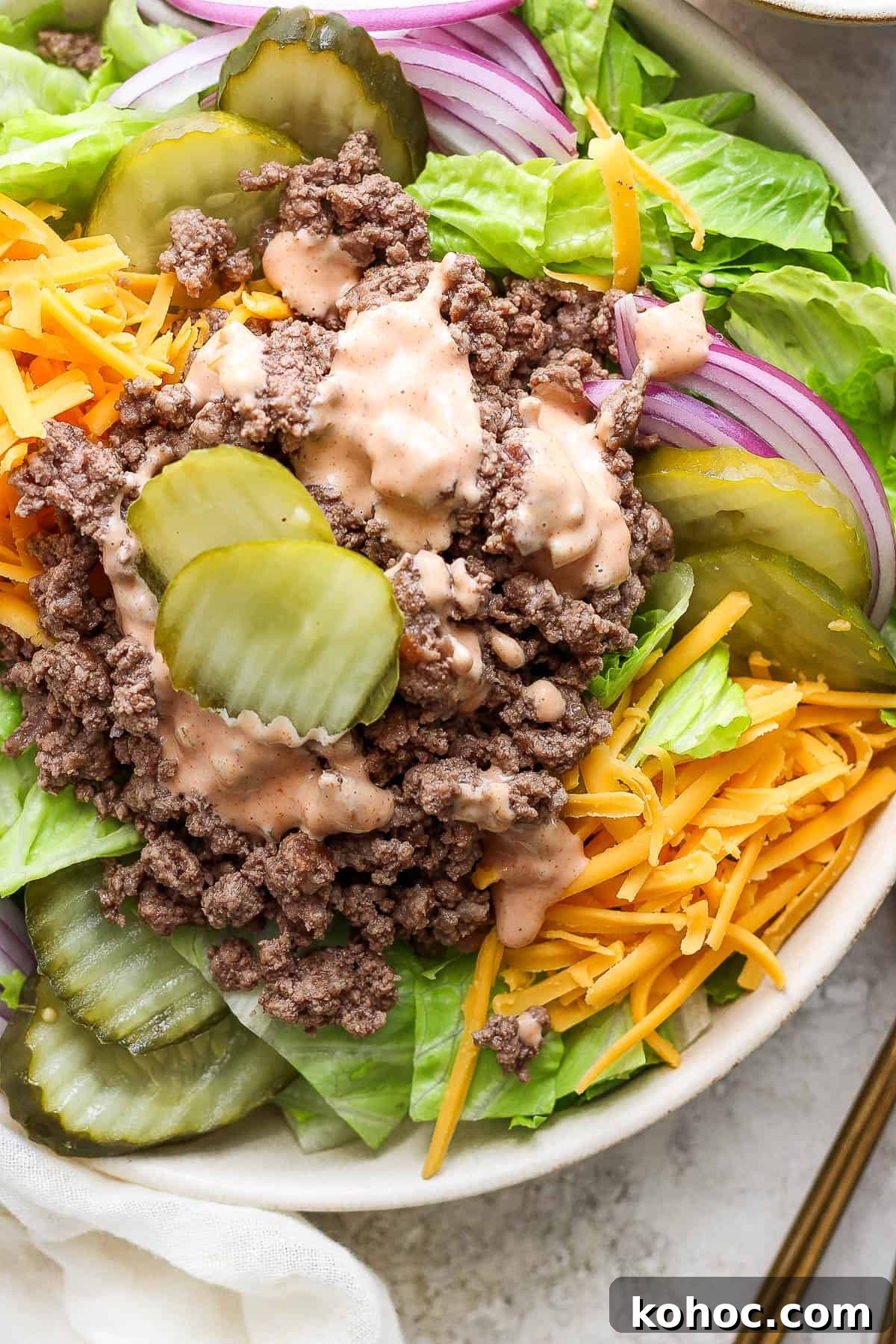 How to Make Classic Big Mac Sauce at Home 6 Sauce on a big mac salad.