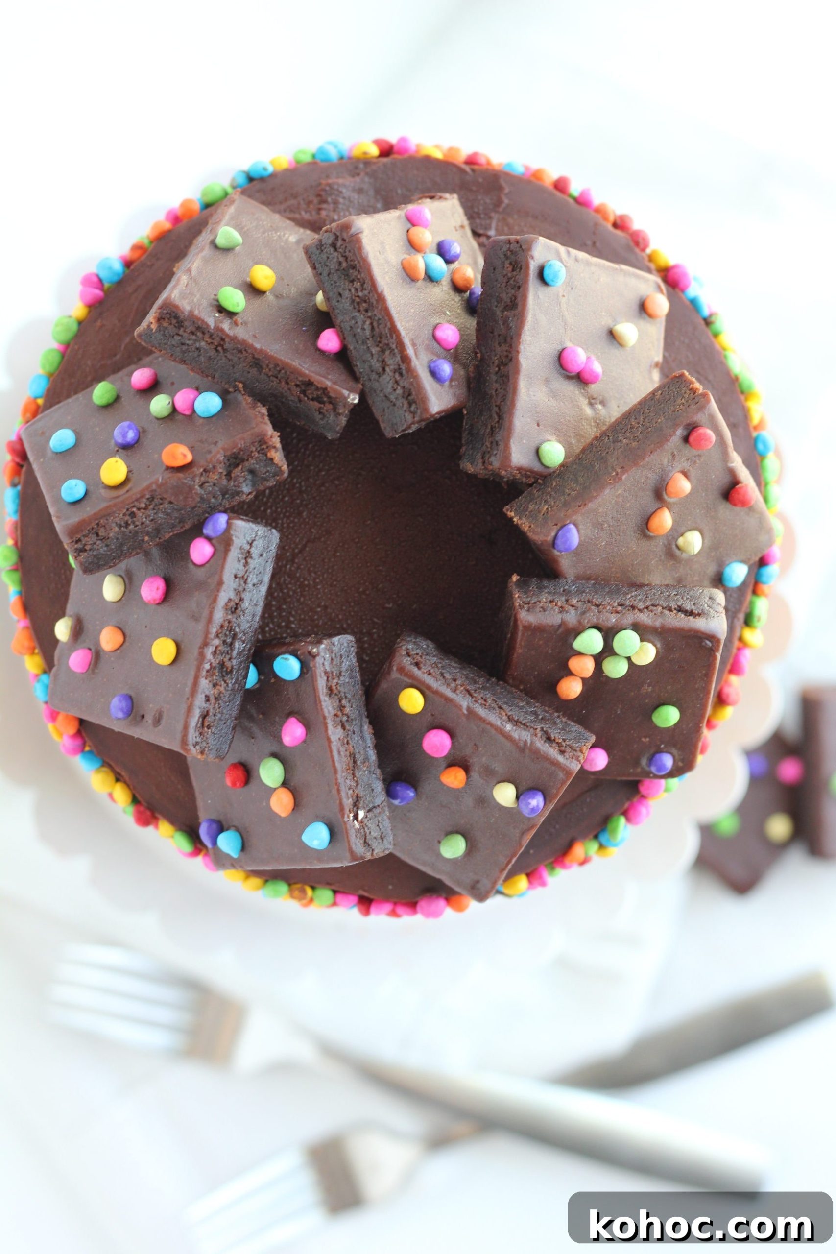 Decadent Cosmic Brownie Cake Recipe with Fudgy Chocolate Swirls 7 img 4571 6 scaled