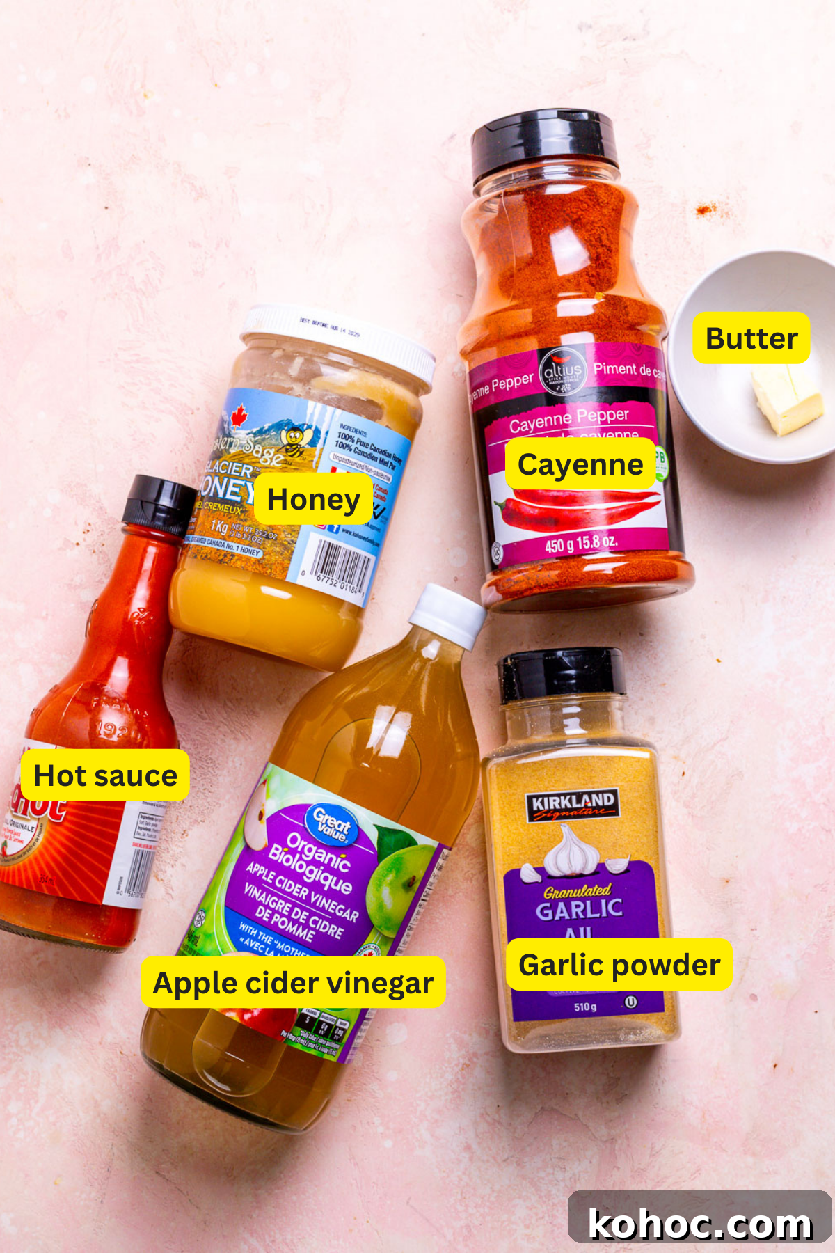 Hot Honey Sauce Ingredients