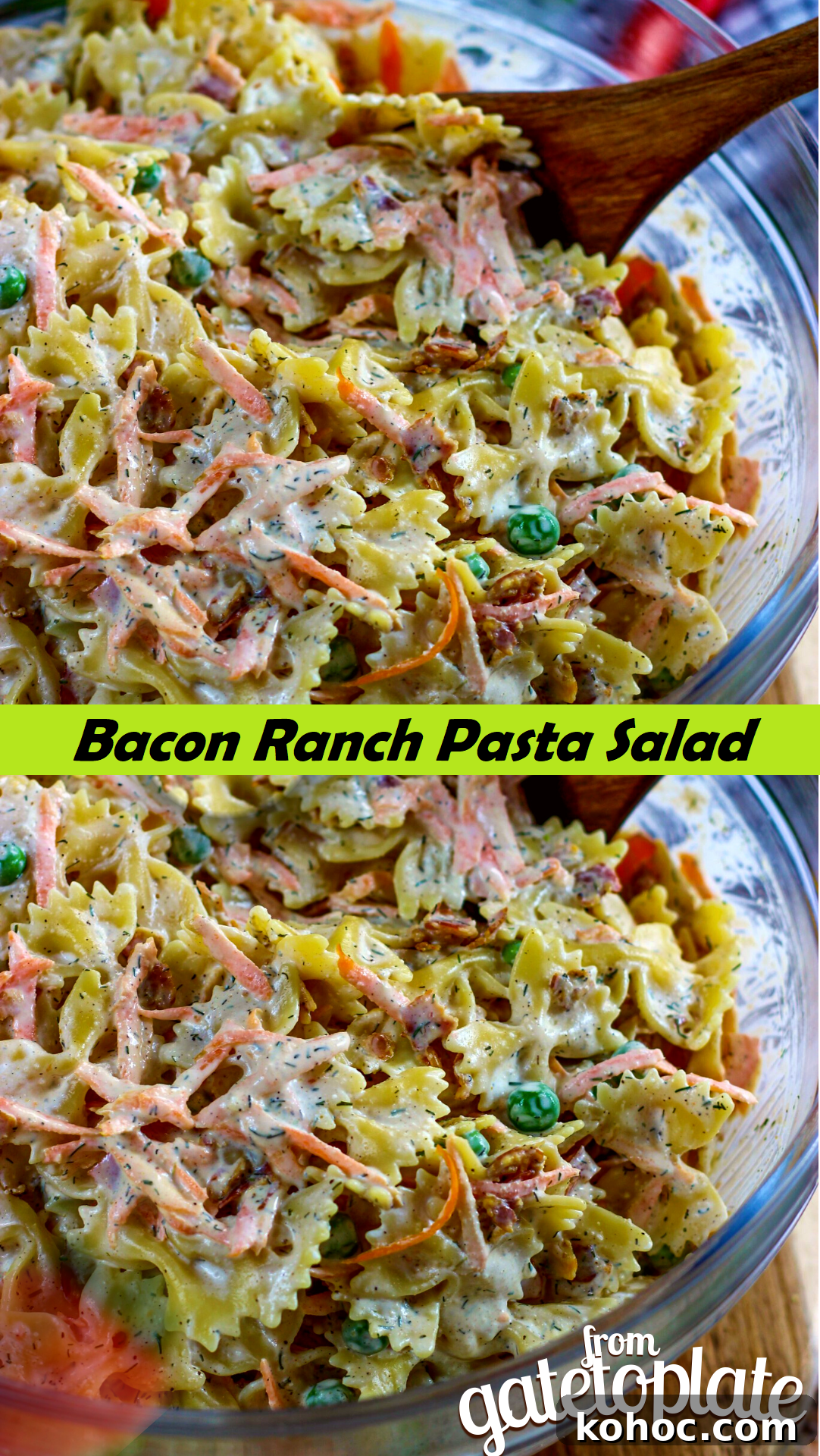 Bacon Ranch Pasta Salad Recipe: Creamy Homemade Picnic Favorite 10 img 5058 10