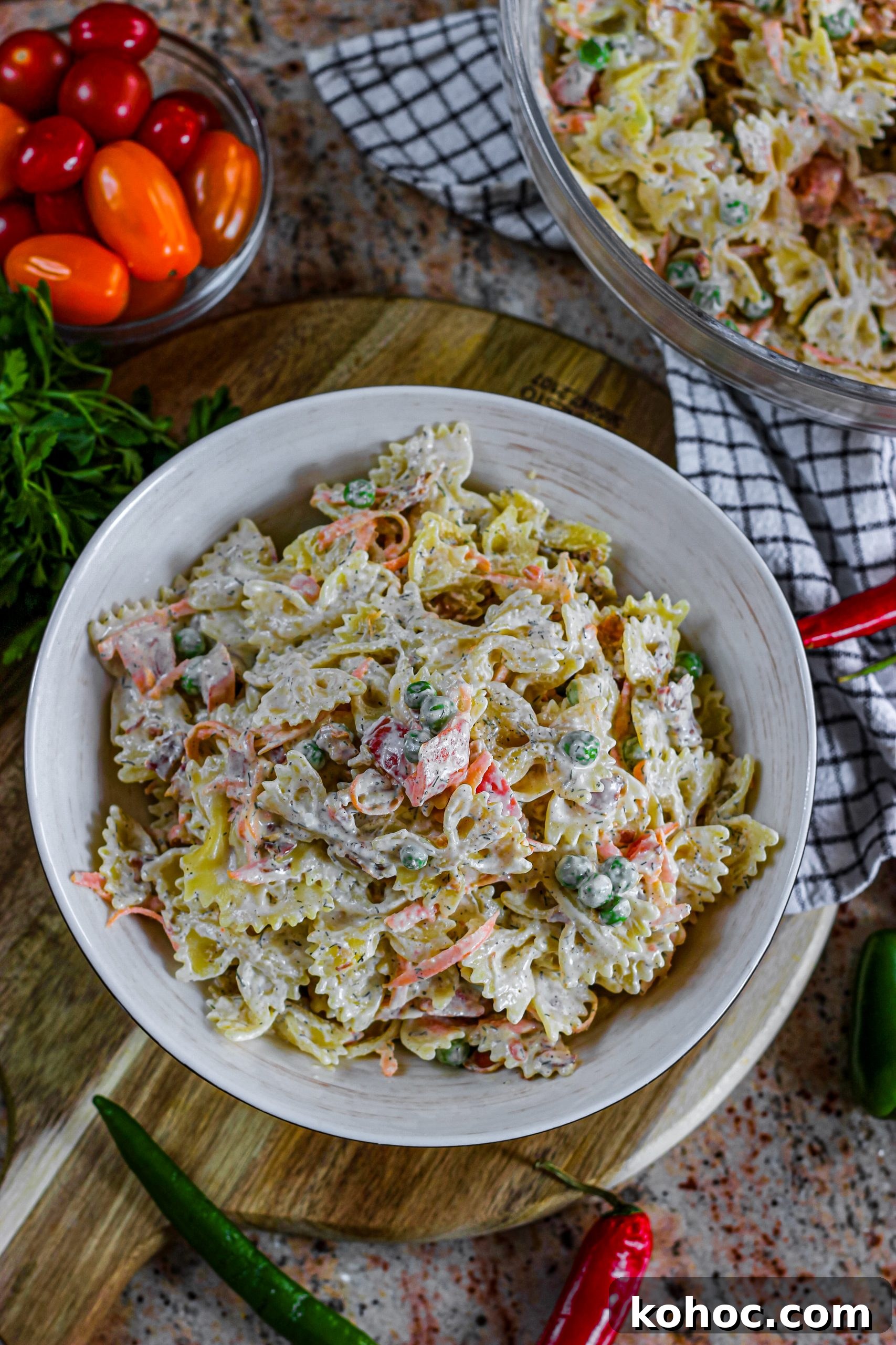 Bacon Ranch Pasta Salad Recipe: Creamy Homemade Picnic Favorite 5 img 5058 5