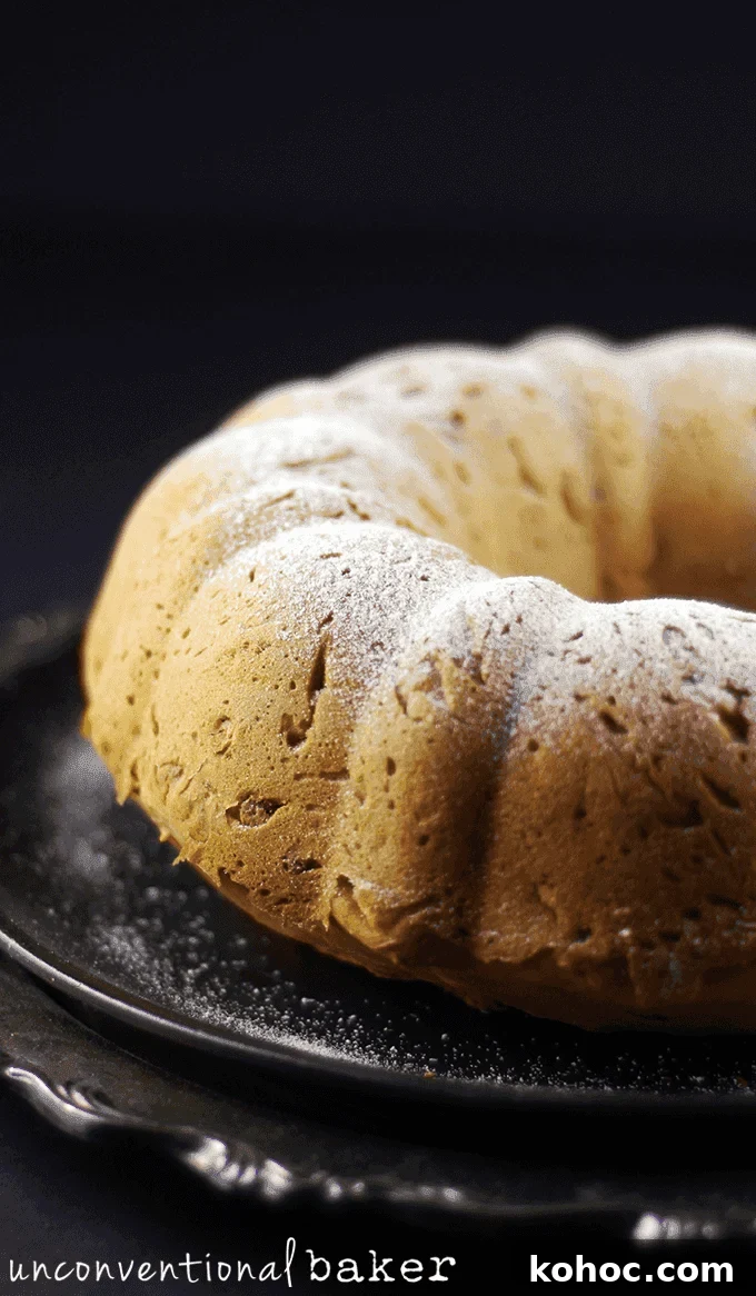 Gluten-Free Vegan Pistachio Rose Water Cake {Refined Sugar-Free}