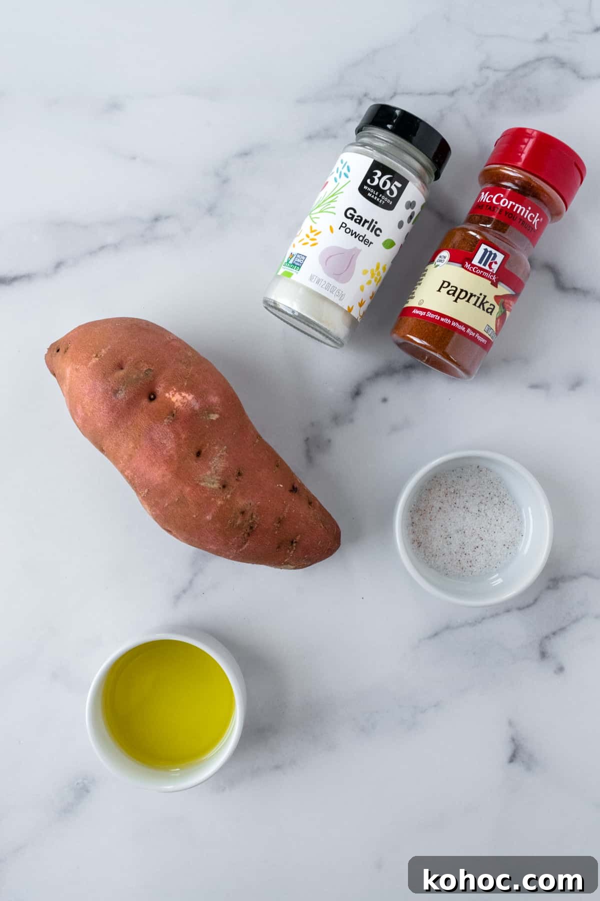 Crispy Sautéed Sweet Potatoes with Garlic and Herbs 3 Sautéed Sweet Potatoes Ingredients.