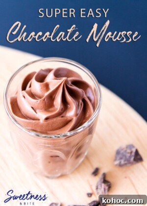 Milk Chocolate Mousse Easter Eggs Recipe for Spring Celebrations 11 Three ingredient chocolate mousse