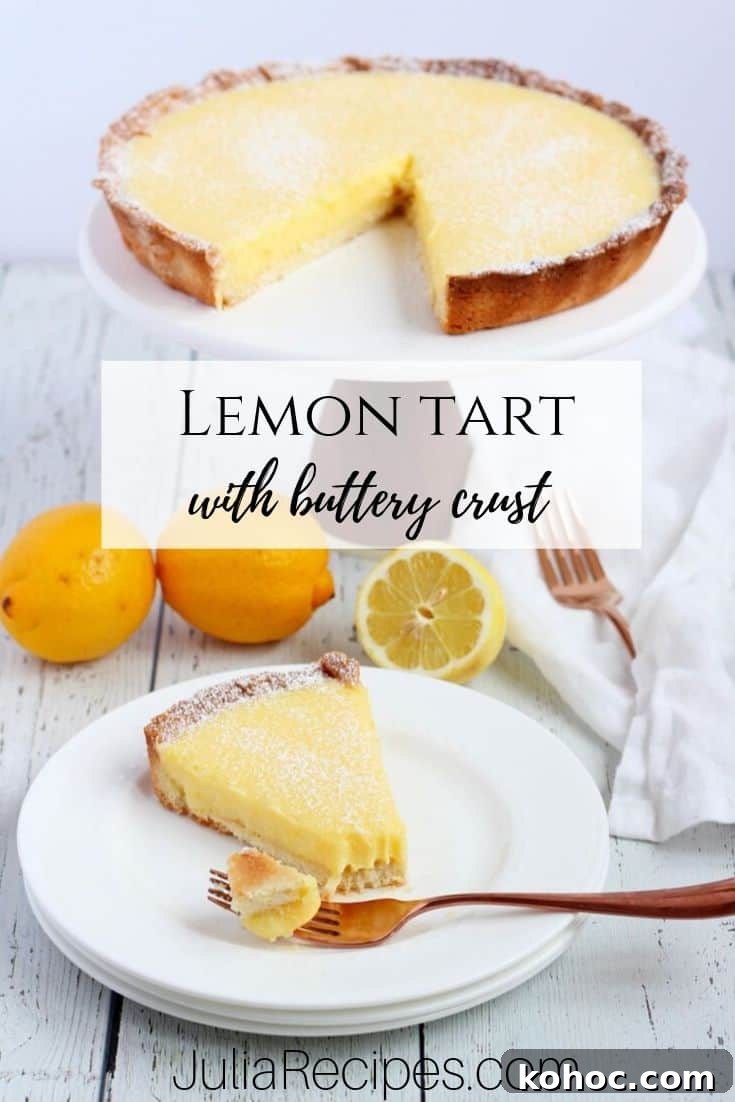 Classic French Lemon Tart Recipe: Authentic Pâtisserie-Style Guide 15 Lemon tart with buttery crust
