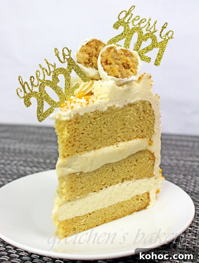 Vegan Eggnog Cake Recipe — Creamy Holiday Dessert 5 Vegan Egg Nog Cake