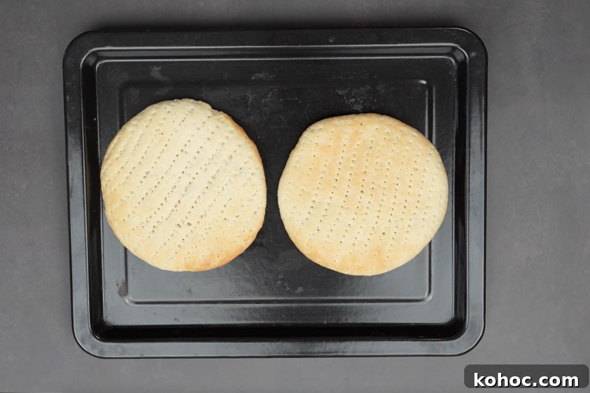 Authentic Bakarkhani Recipe: Flaky Bengali Bread Step-by-Step 15 Baked roti.
