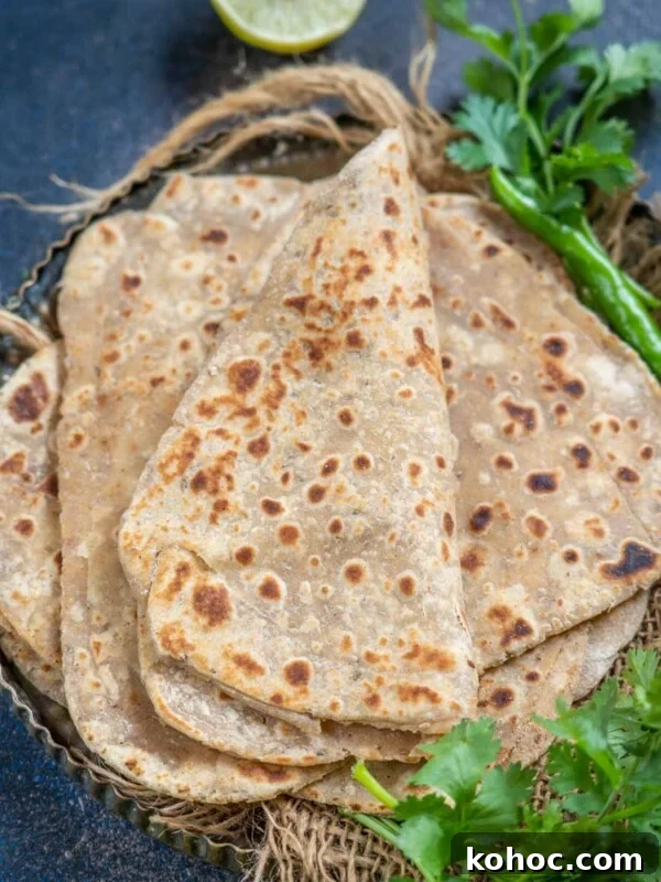 Authentic Bakarkhani Recipe: Flaky Bengali Bread Step-by-Step 19 Ajwain Paratha (Carom Seeds Flatbread) is an unleavened Indian flatbread prepared with whole wheat flour, carom seeds (ajwain), salt, and ghee. It is best served for breakfast with tea or coffee.