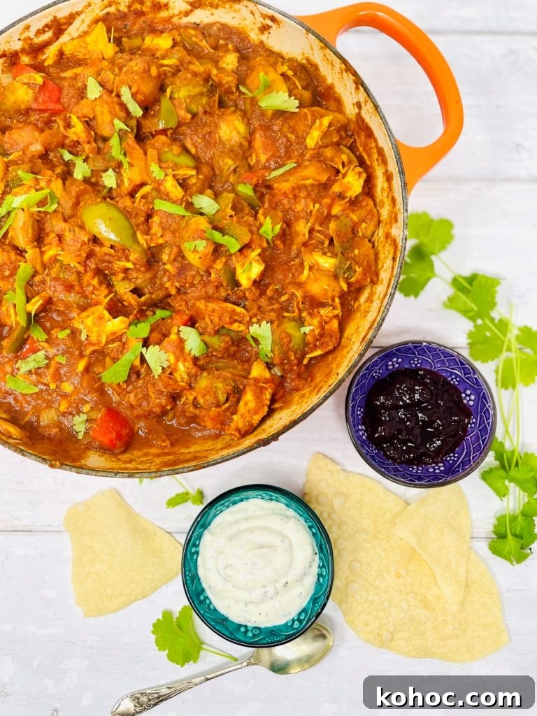 Leftover Turkey Curry Recipe for Quick Weeknight Meals 2 leftover turkey curry serve with popadoms and cranberry sauce