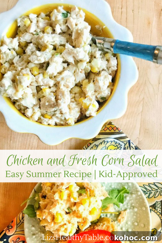 Chicken and Fresh Corn Salad Recipe for Summer Meals 5 img 55287 5