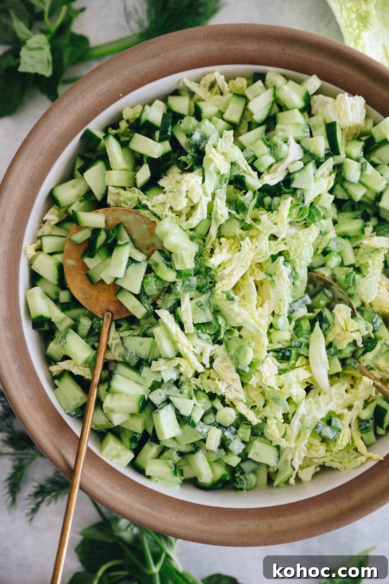 Green Goddess Salad Recipe with Avocado Dressing 7 img 58905 6