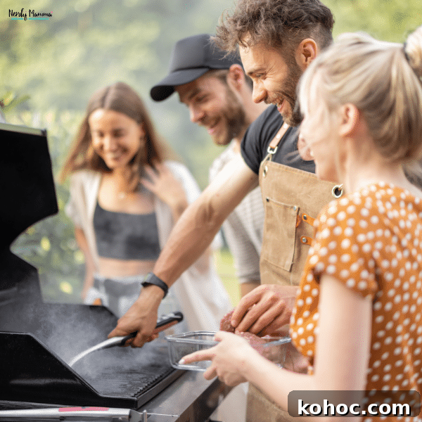 Why You Should Take a BBQ Cooking Class: Master Grilling Skills 3 An image of people having fun at a barbeque.