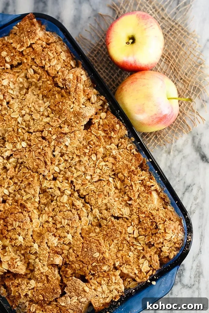 Apple Crisp French Toast Casserole Recipe for Fall Brunch 2 Apple Crisp French Toast Casserole