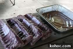 How to Smoke Ribs and Other Meats Without a Smoker 6 Ribs and foil pan
