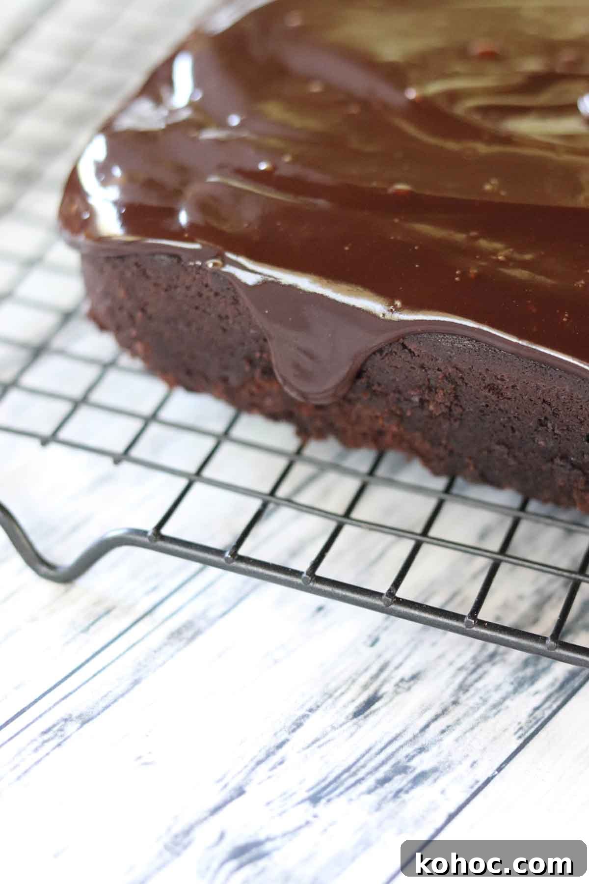 Autumn Spice Mocha Cake with Coffee Ganache with Drip
