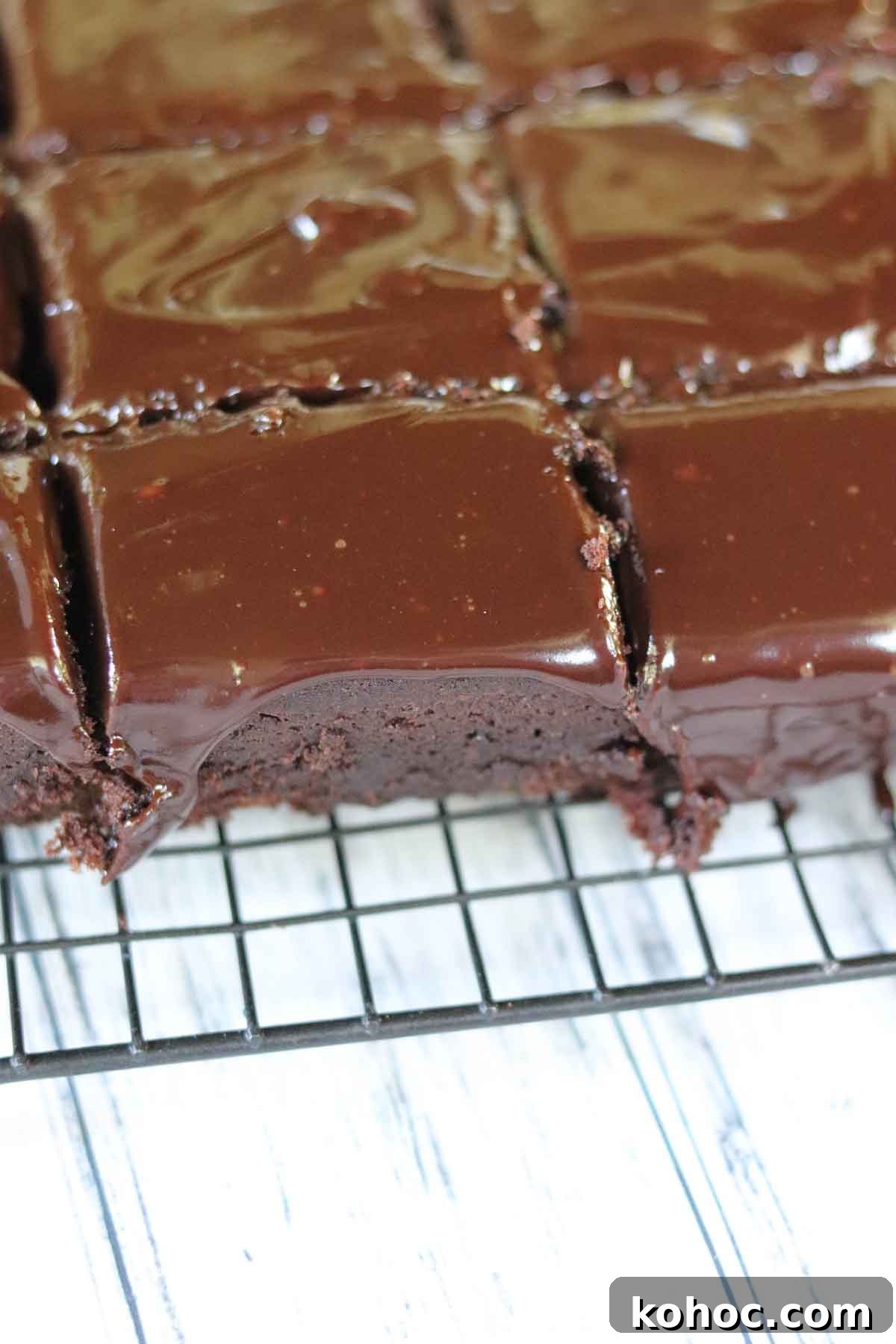 Autumn Spice Mocha Cake with Coffee Ganache Cut Slices