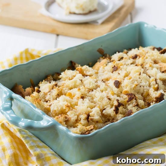 Chicken Cornbread Casserole