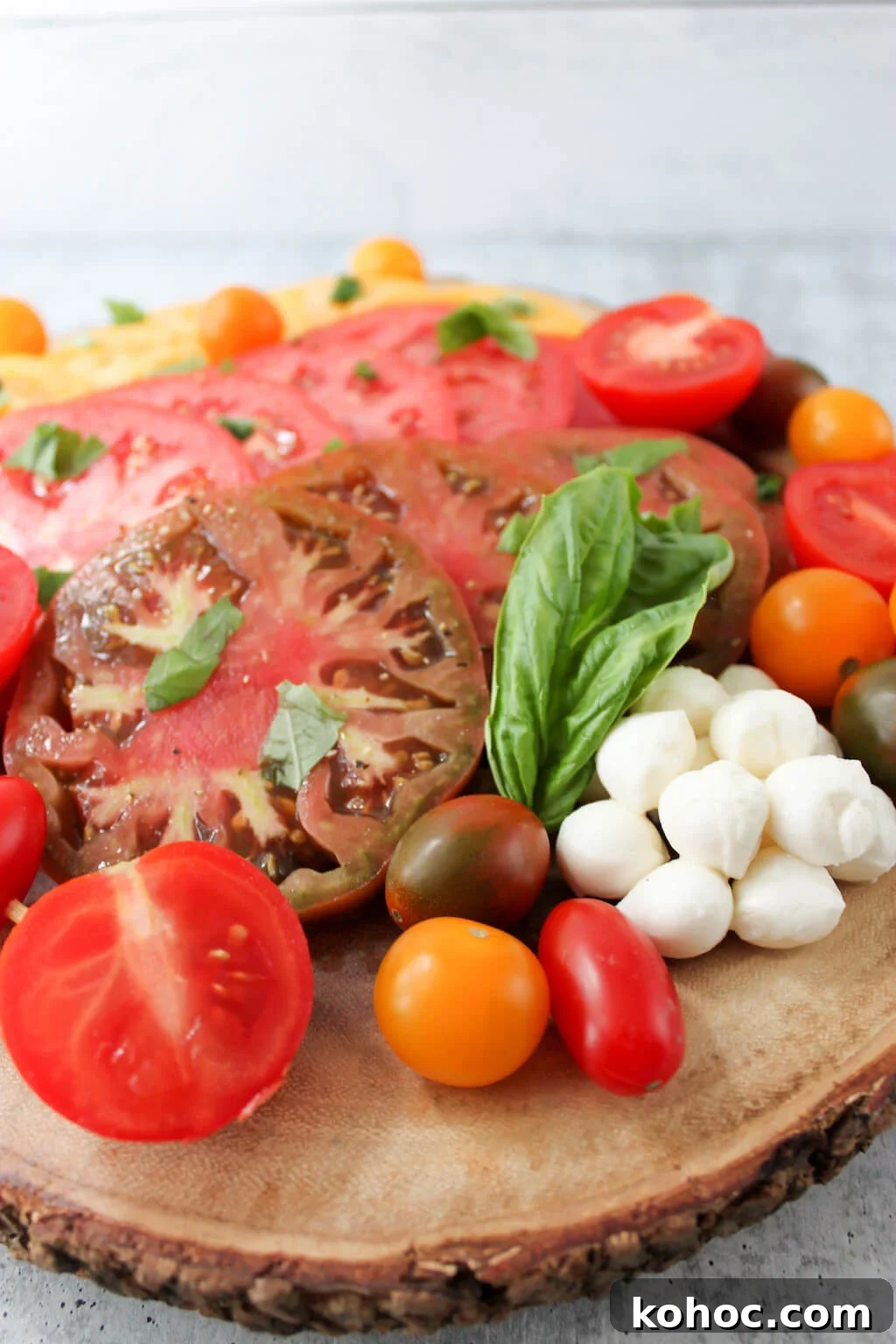 Heirloom Tomato Grazing Board Ideas for Summer Entertaining 5 Heirloom Tomato Grazing Board