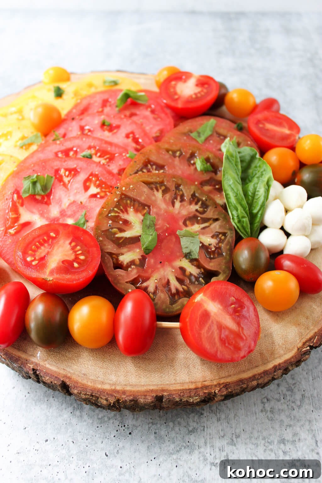 Heirloom Tomato Grazing Board Ideas for Summer Entertaining 6 Heirloom Tomato Grazing Board