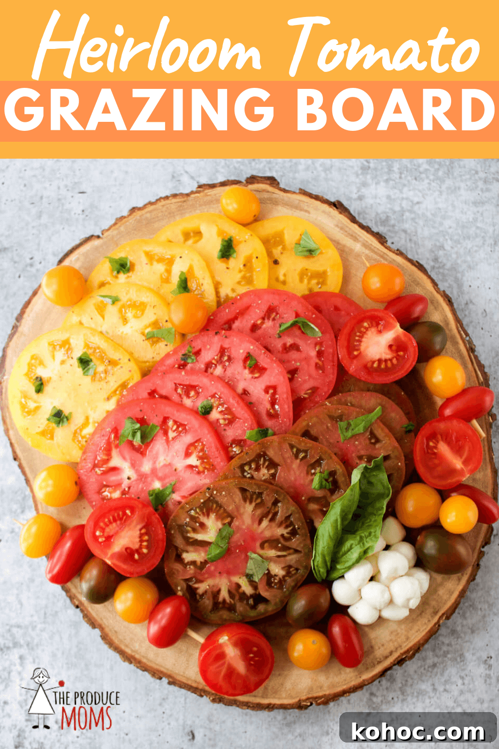 Heirloom Tomato Grazing Board Ideas for Summer Entertaining 8 Heirloom Tomato Grazing Board