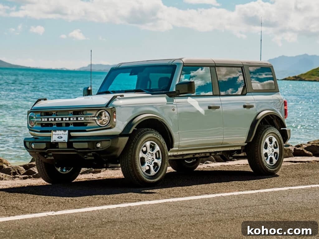 Oʻahu Luxury Car Rentals: Convertibles, Sports Cars, SUVs & Vans 4 2024 & 2025 Ford Bronco Sport Big Bends