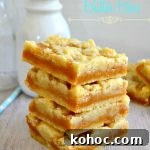 Salted Caramel Butter Bars Recipe with Buttery Shortbread Crust 6 img 7700 5