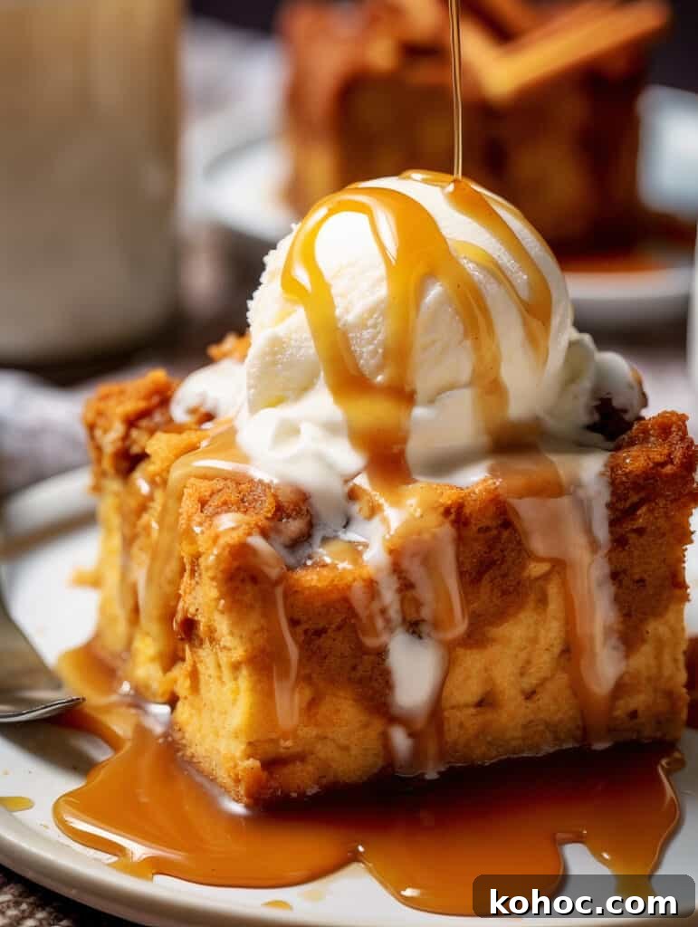Creamy Pumpkin Bread Pudding Recipe for Fall Desserts 2 img 80866 1