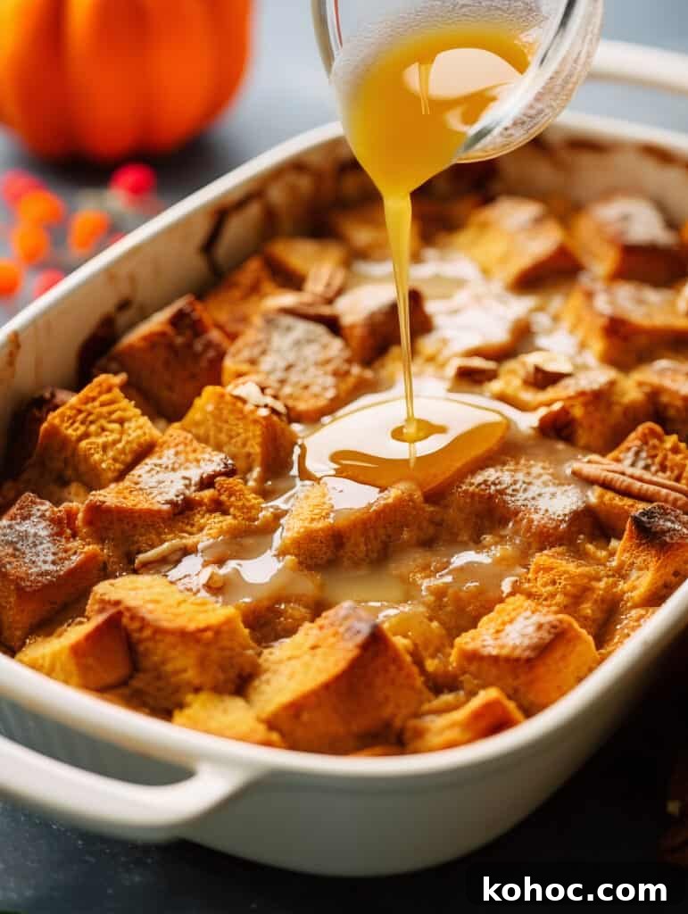 Creamy Pumpkin Bread Pudding Recipe for Fall Desserts 3 img 80866 2