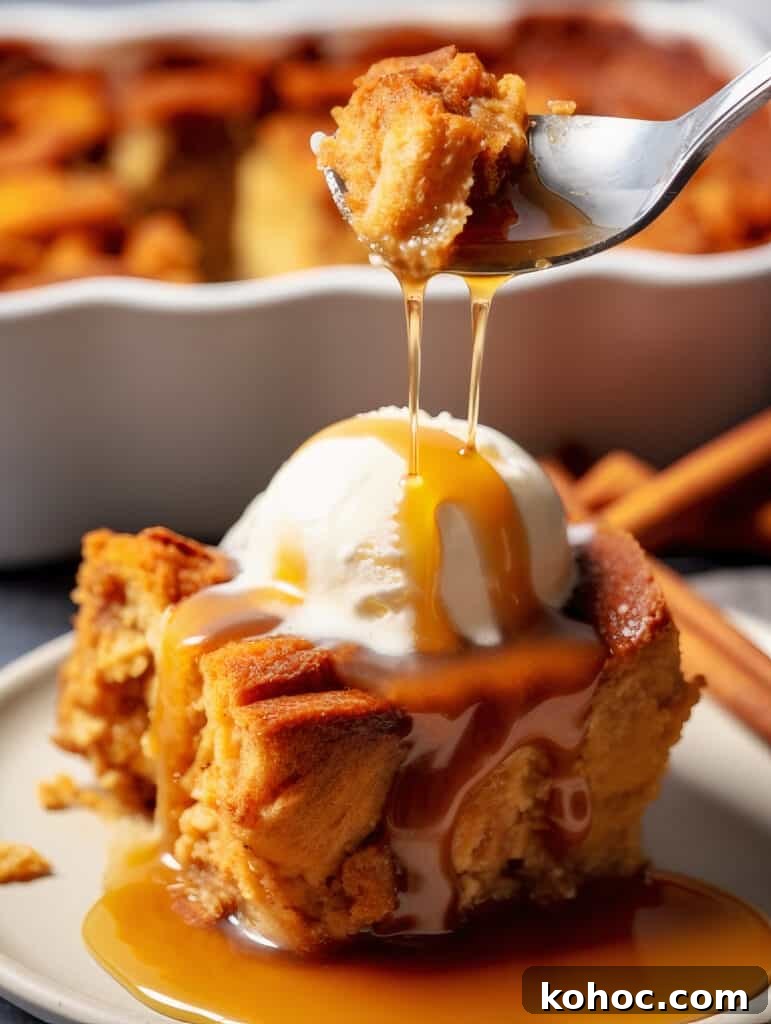 Creamy Pumpkin Bread Pudding Recipe for Fall Desserts 5 img 80866 4
