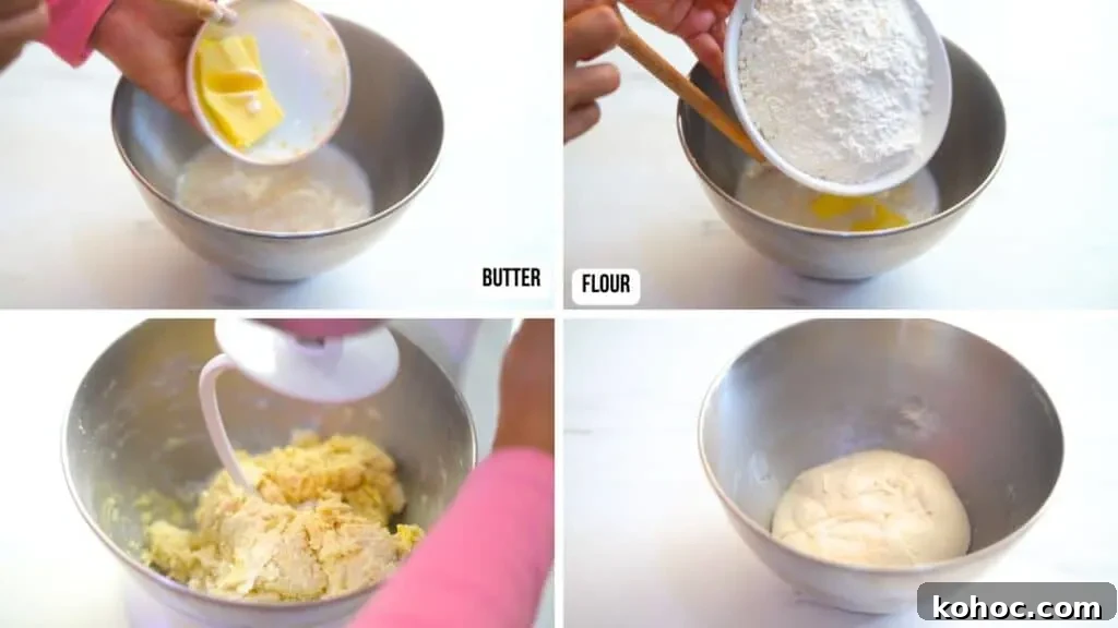 prepare the dough for soft sourdough bread