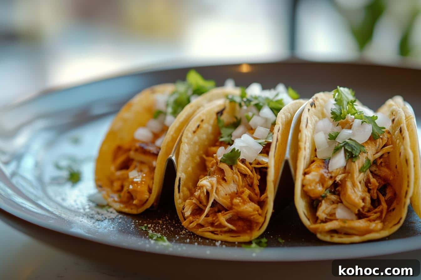 chicken tacos in dutch oven