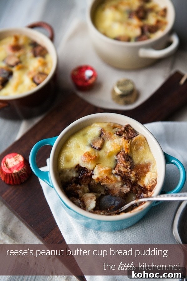 Reese's Peanut Butter Cup Bread Pudding img 8418 1